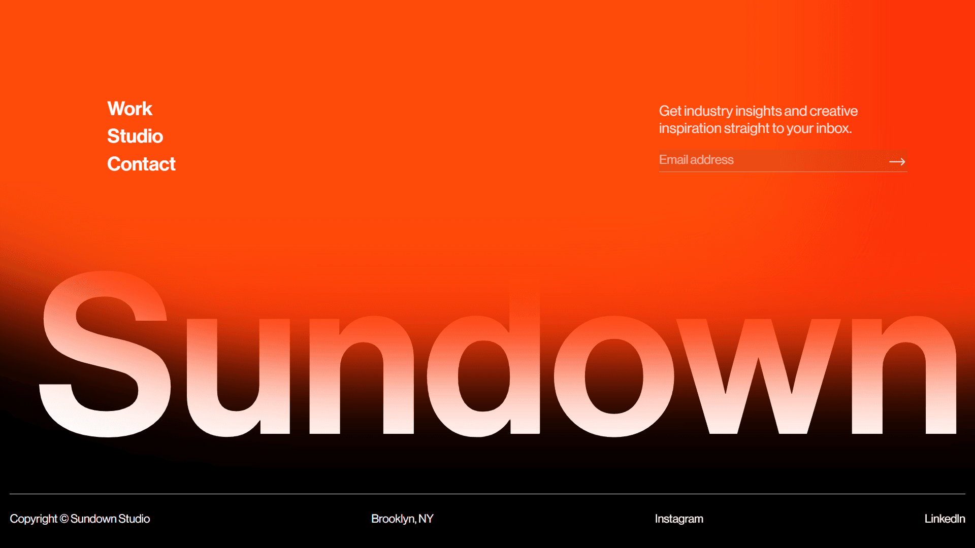 sundown